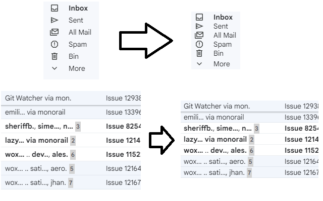 Gmail Extra Compact UI chrome谷歌浏览器插件_扩展第1张截图