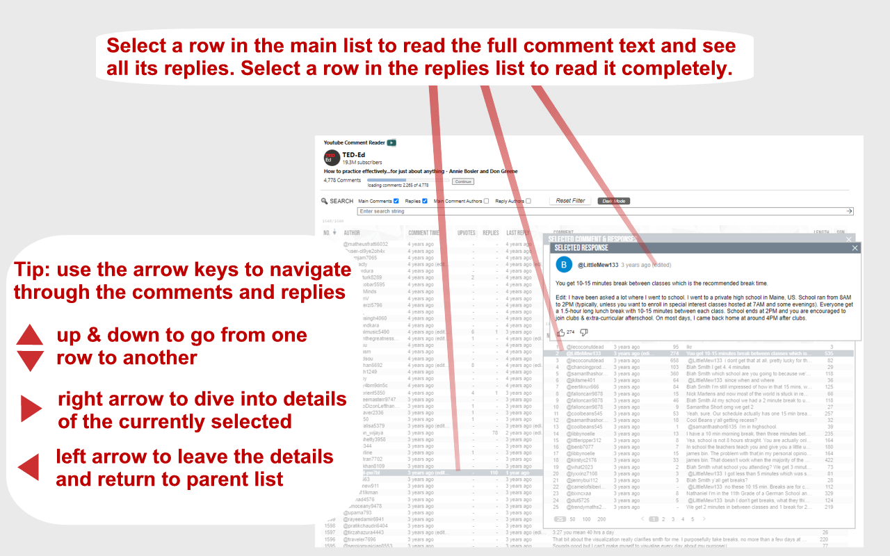 YouTube Comment Reader chrome谷歌浏览器插件_扩展第4张截图