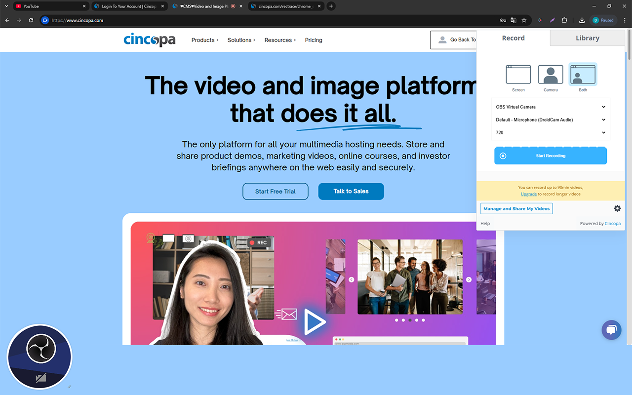 Cincopa RecTrace chrome谷歌浏览器插件_扩展第1张截图