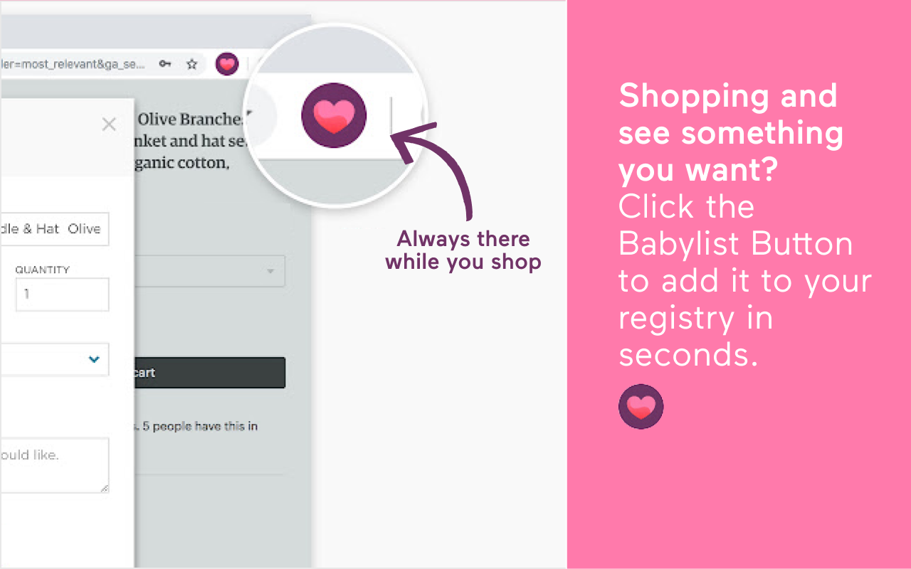 Add to Babylist Button chrome谷歌浏览器插件_扩展第1张截图