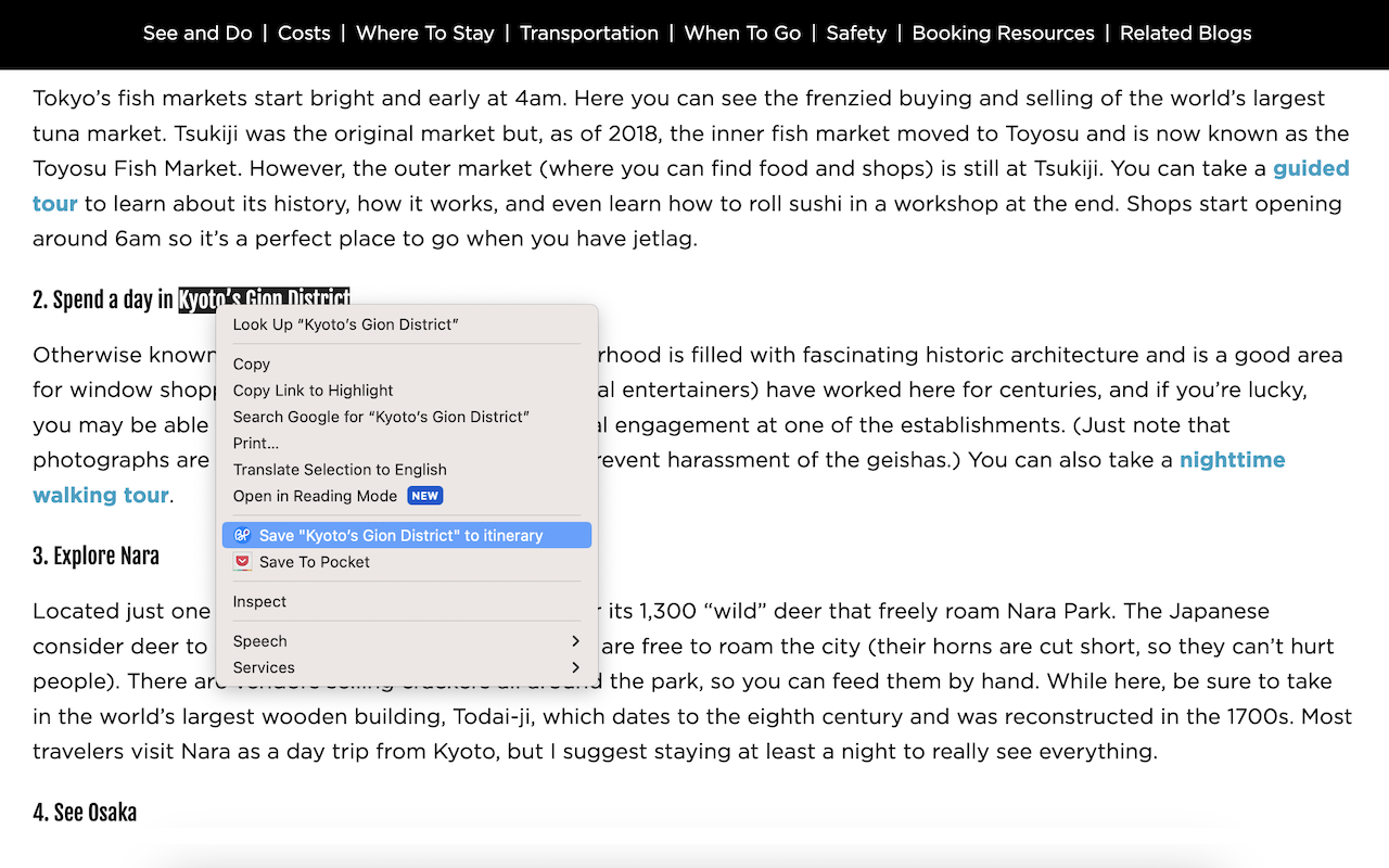 Travel Mapper: Save travel plans to Google Sheets chrome谷歌浏览器插件_扩展第1张截图