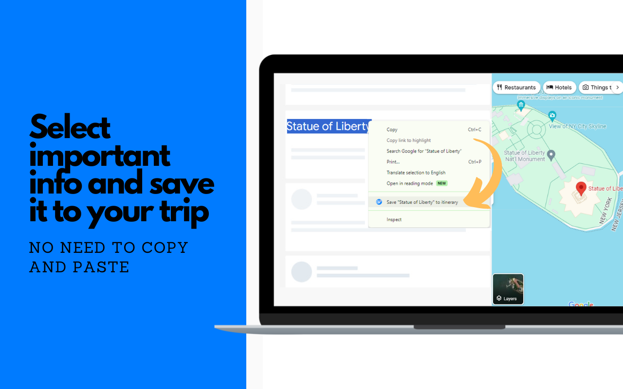 Travel Mapper: Save travel plans to Google Sheets chrome谷歌浏览器插件_扩展第4张截图