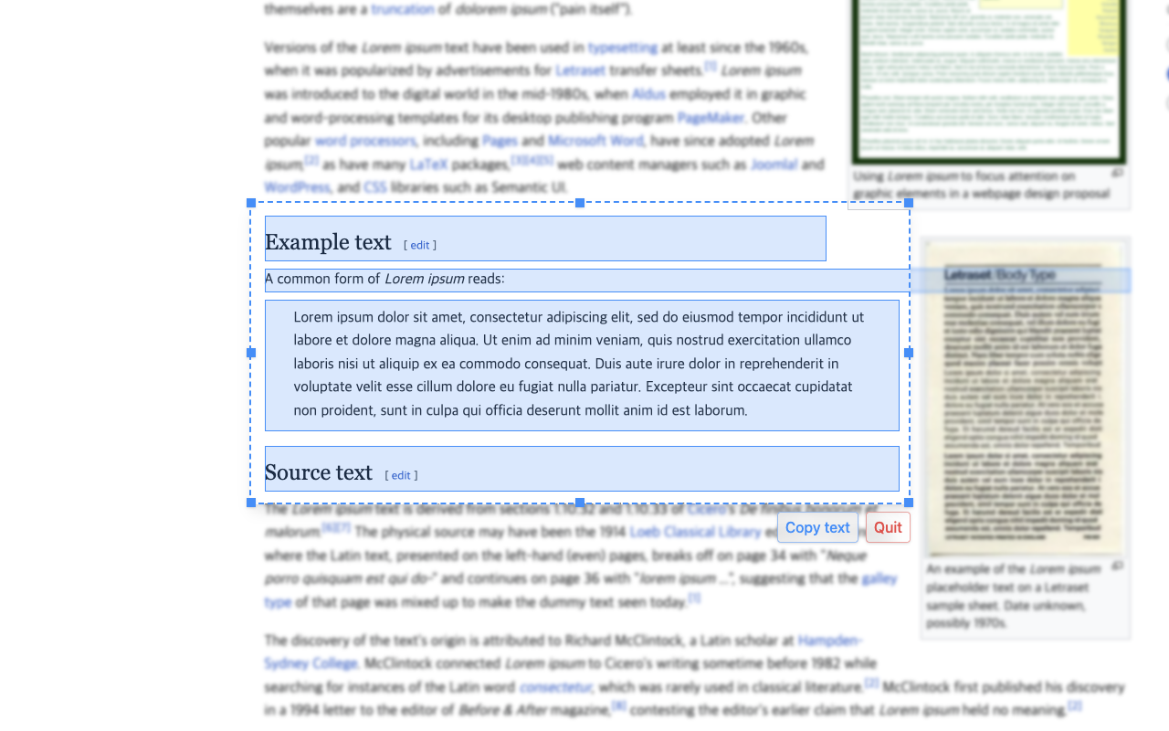Text Picker chrome谷歌浏览器插件_扩展第2张截图