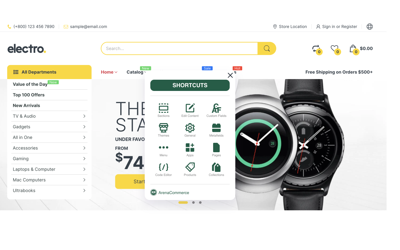 Arena Shopify Admin Extension chrome谷歌浏览器插件_扩展第2张截图