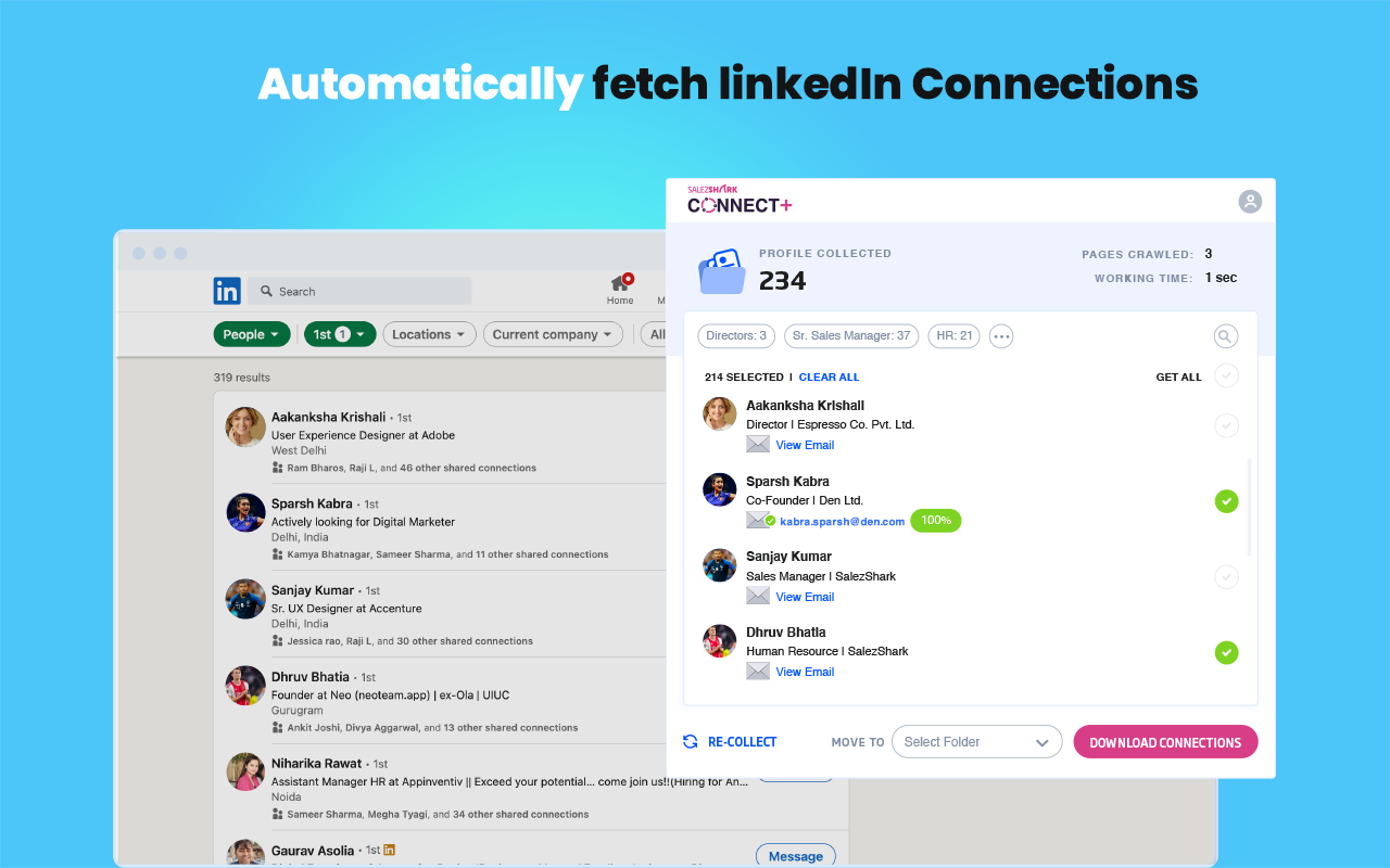 Salezshark Connect + chrome谷歌浏览器插件_扩展第2张截图