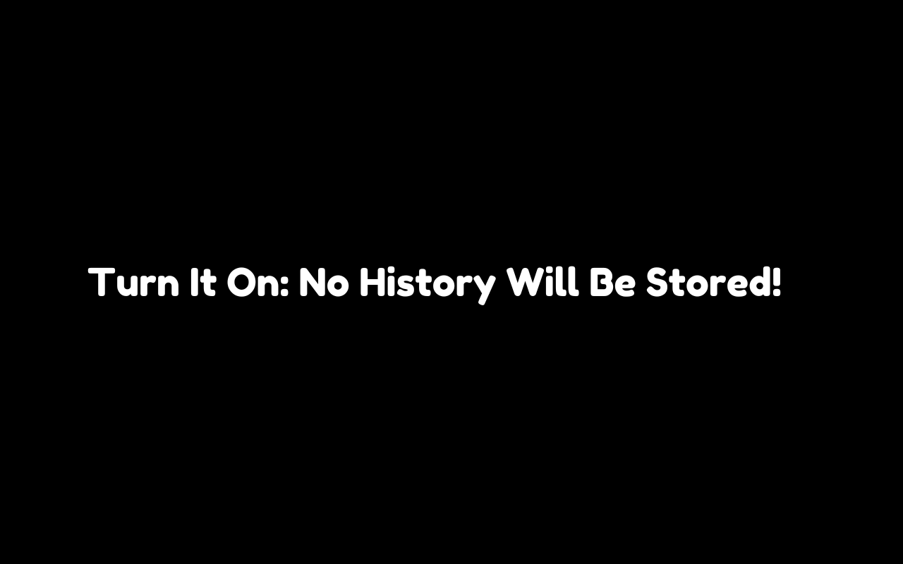 No History from now chrome谷歌浏览器插件_扩展第1张截图