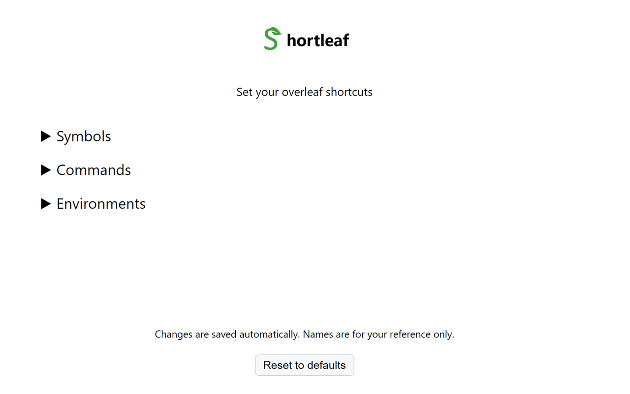 Shortleaf chrome谷歌浏览器插件_扩展第1张截图