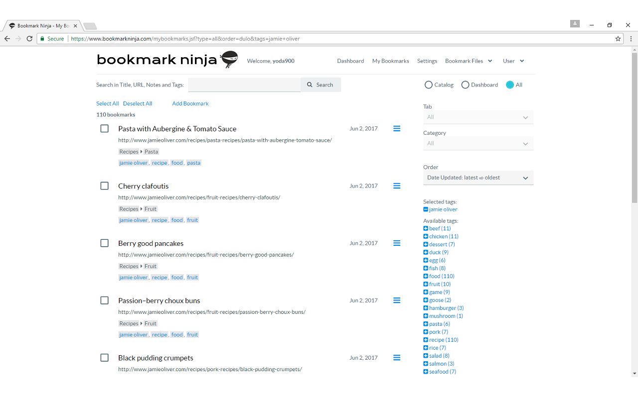 Add to Bookmark Ninja chrome谷歌浏览器插件_扩展第1张截图