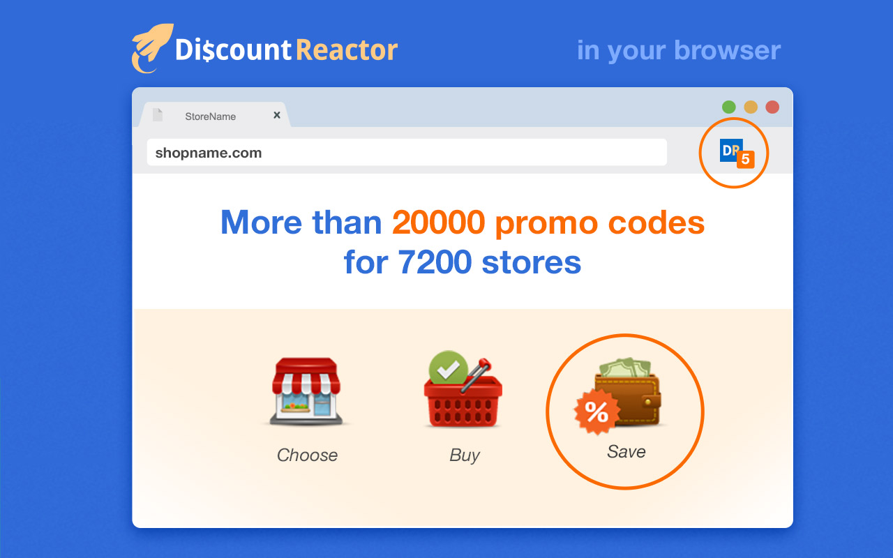 DiscountReactor chrome谷歌浏览器插件_扩展第1张截图