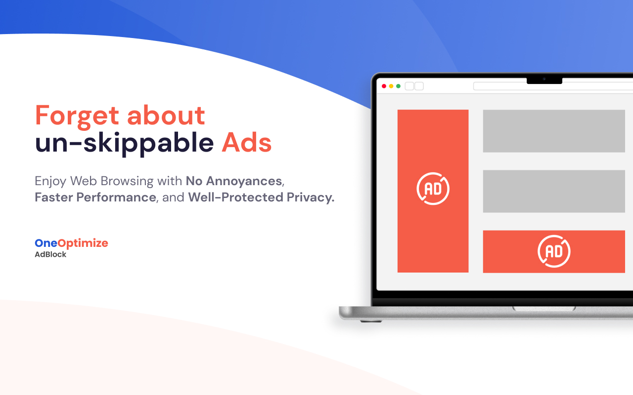 OneOptimize AdBlock chrome谷歌浏览器插件_扩展第2张截图