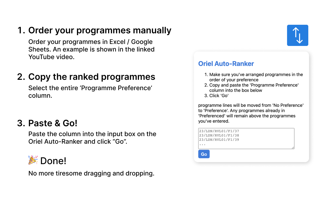 Oriel Auto-Ranker chrome谷歌浏览器插件_扩展第1张截图