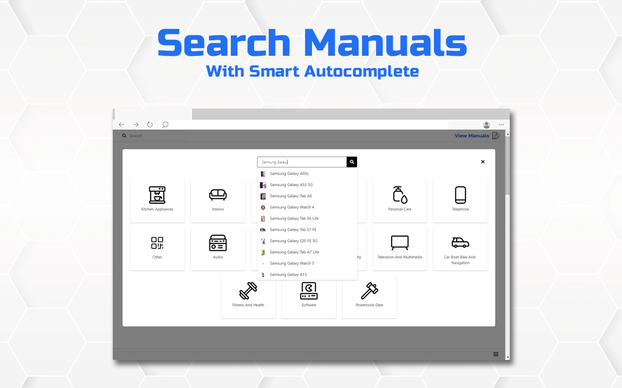 View Manuals chrome谷歌浏览器插件_扩展第2张截图