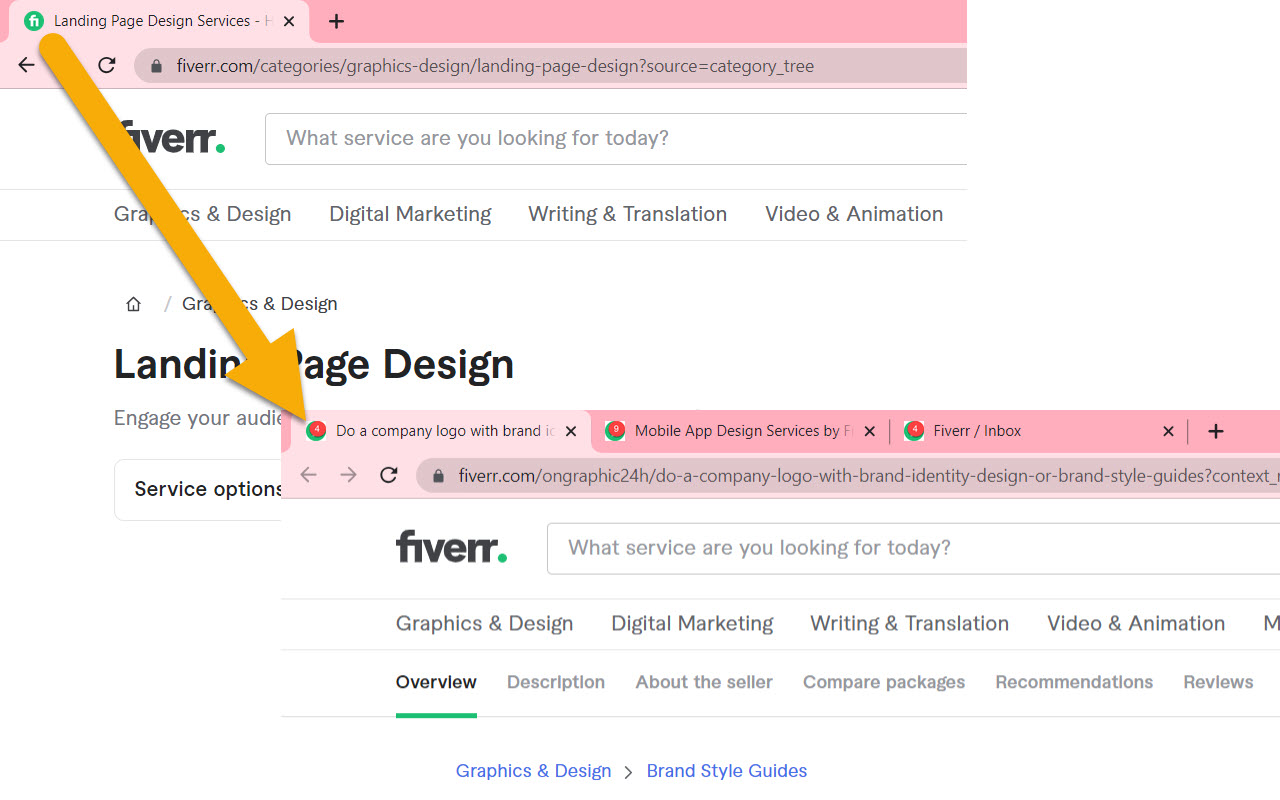 Fiverr Star Notification chrome谷歌浏览器插件_扩展第2张截图