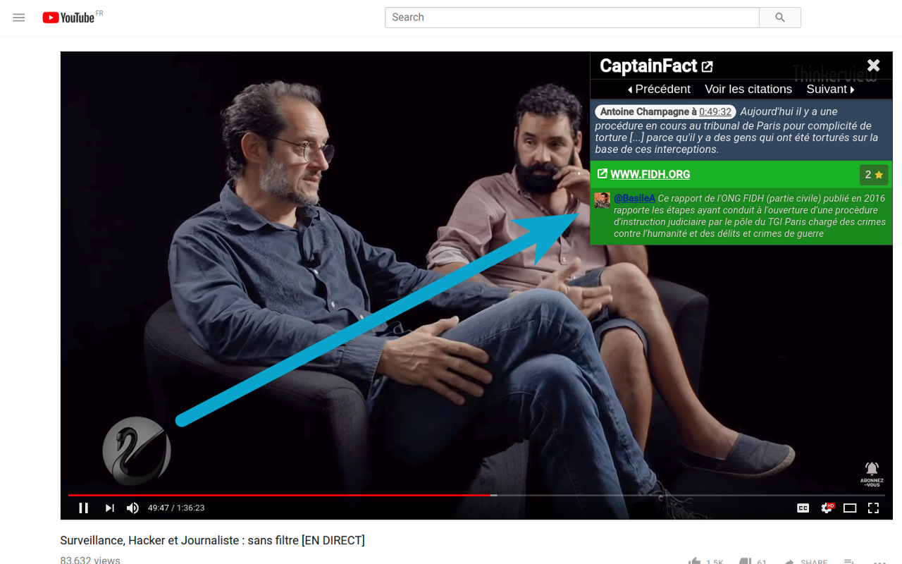 CaptainFact chrome谷歌浏览器插件_扩展第1张截图