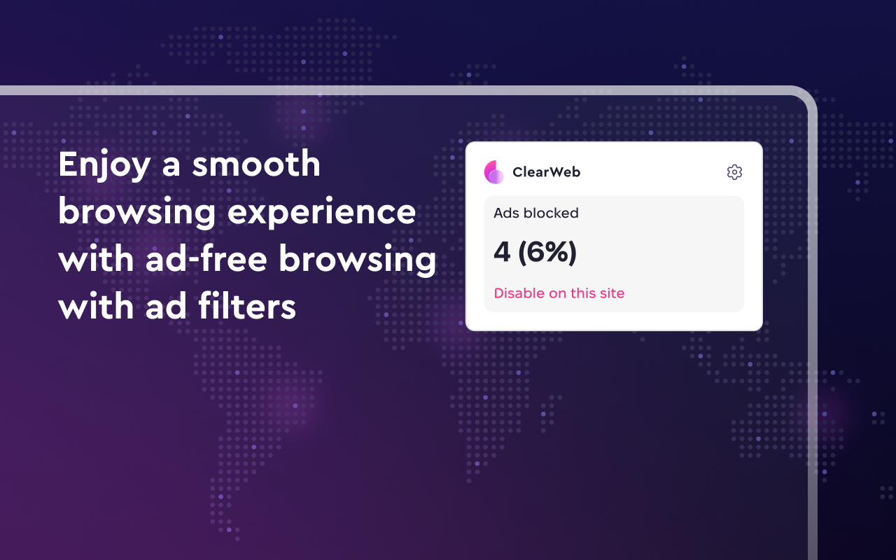 ClearWeb chrome谷歌浏览器插件_扩展第1张截图