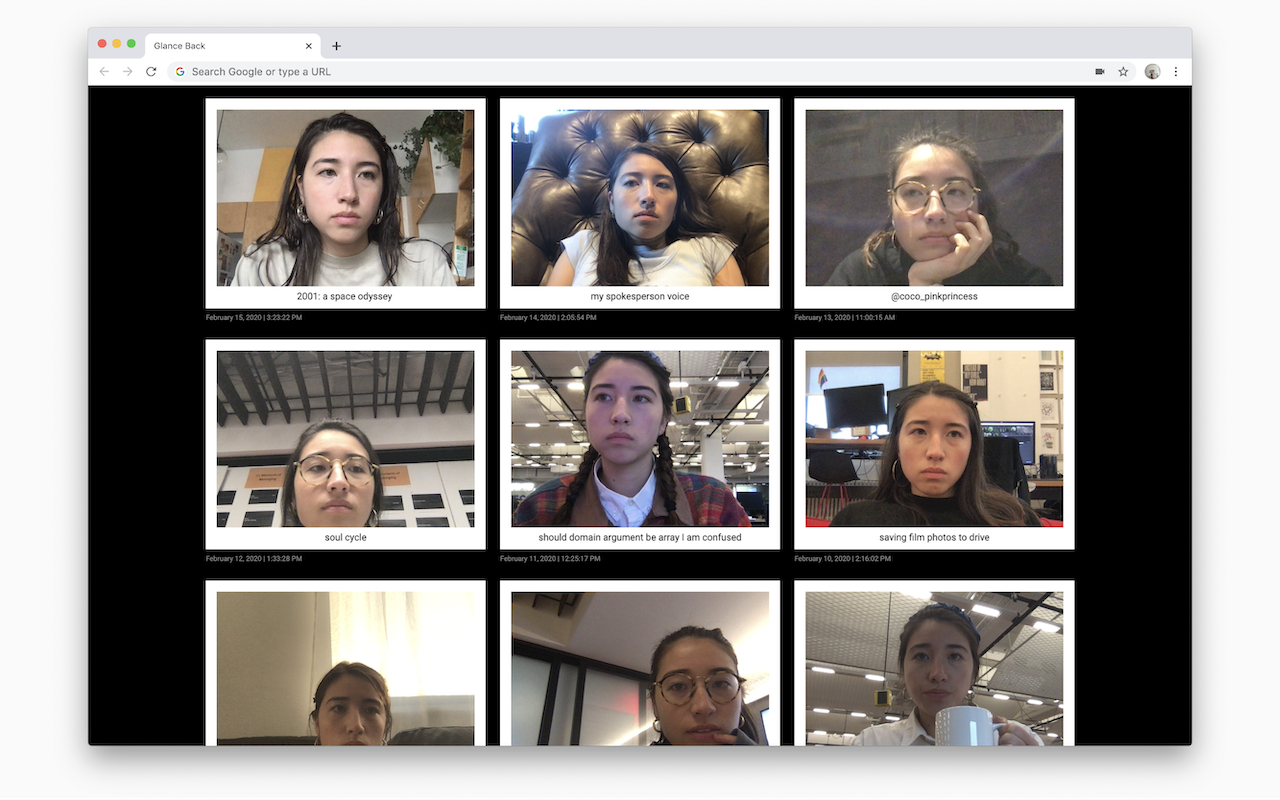 Glance Back chrome谷歌浏览器插件_扩展第1张截图