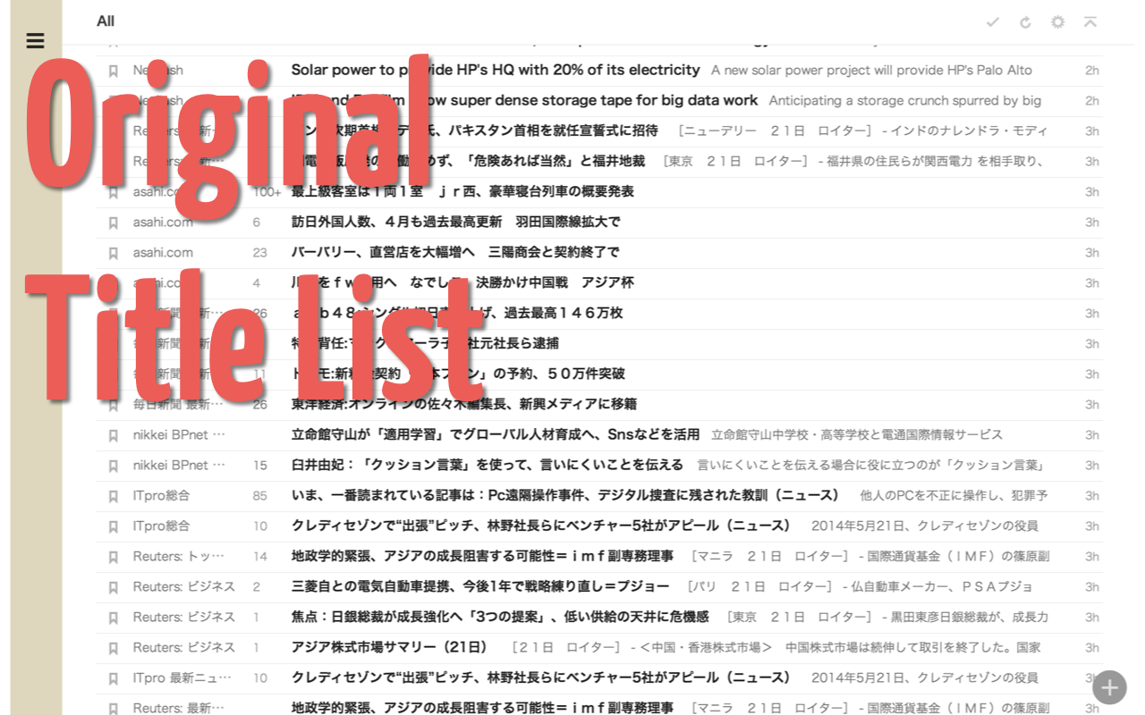 Colorable Feedly chrome谷歌浏览器插件_扩展第1张截图