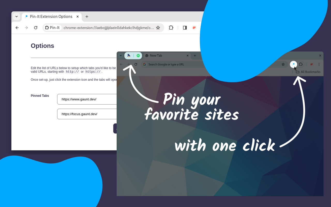 Pin-It chrome谷歌浏览器插件_扩展第1张截图