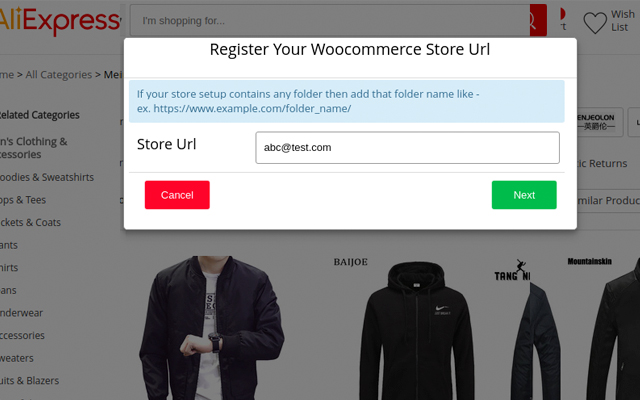 Woocommerce AliExpress Importer chrome谷歌浏览器插件_扩展第2张截图