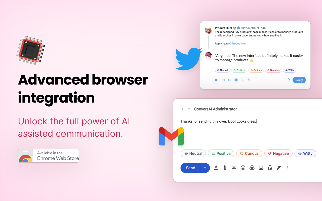 ConversAI chrome谷歌浏览器插件_扩展第3张截图