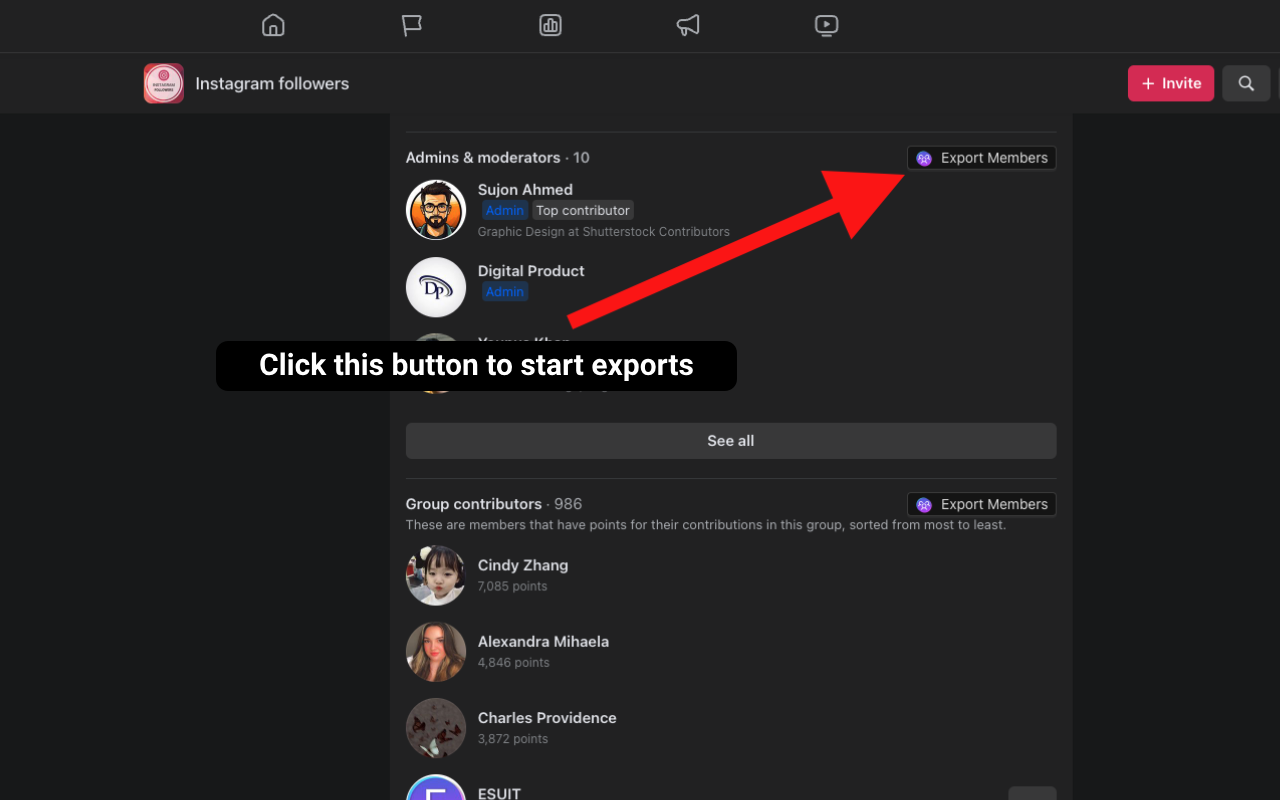 ESUIT | Group Members Extractor for Facebook™ chrome谷歌浏览器插件_扩展第2张截图