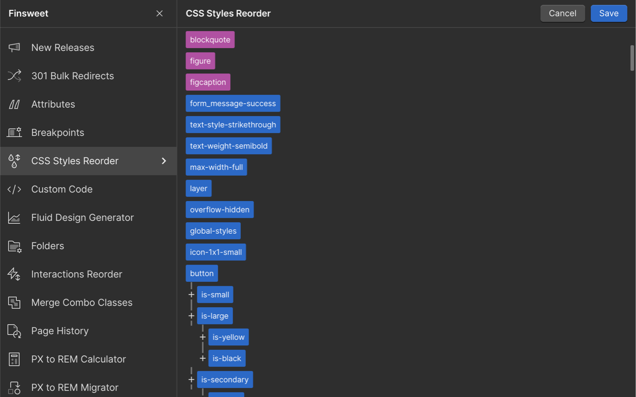 Finsweet Extension for Webflow chrome谷歌浏览器插件_扩展第3张截图