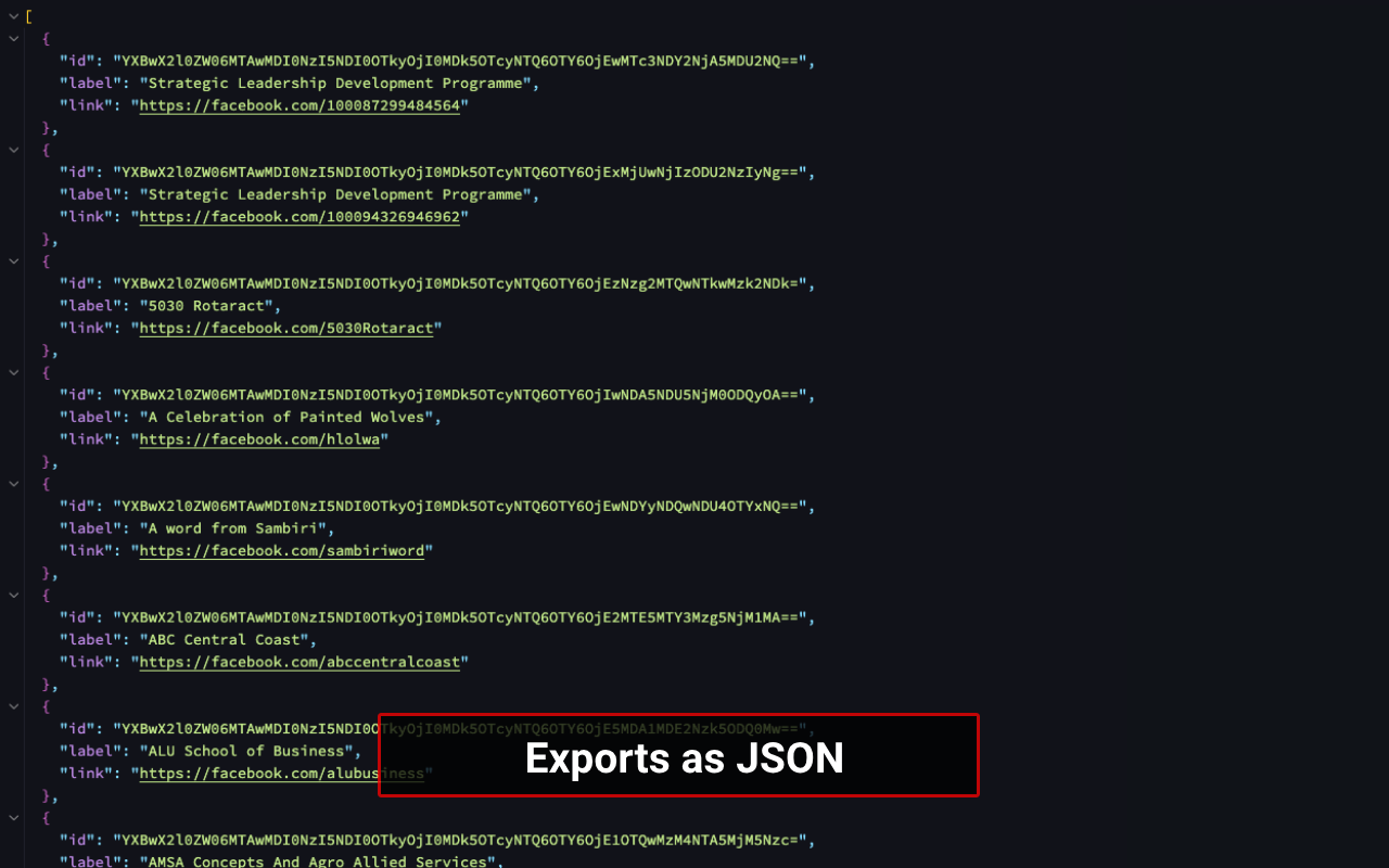 ESUIT | Export User Likes for Facebook™ chrome谷歌浏览器插件_扩展第2张截图
