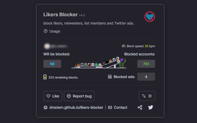 Likers Blocker chrome谷歌浏览器插件_扩展第5张截图