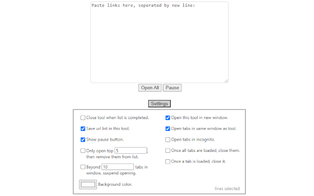 Sequential Mass URL Opener chrome谷歌浏览器插件_扩展第1张截图