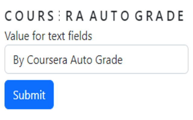 Coursera Auto Grade chrome谷歌浏览器插件_扩展第1张截图