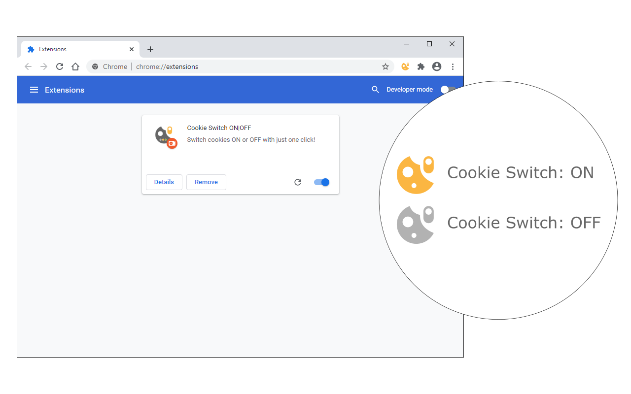 Cookie Switch ON|OFF chrome谷歌浏览器插件_扩展第2张截图
