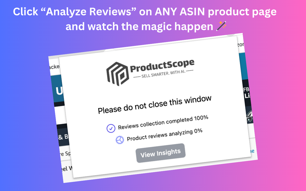 ChatGPT for Amazon from ProductScope AI chrome谷歌浏览器插件_扩展第1张截图