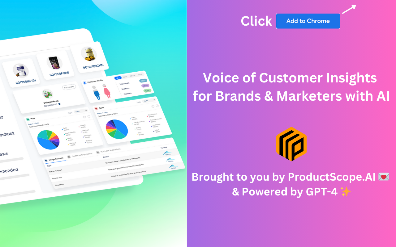 ChatGPT for Amazon from ProductScope AI chrome谷歌浏览器插件_扩展第2张截图