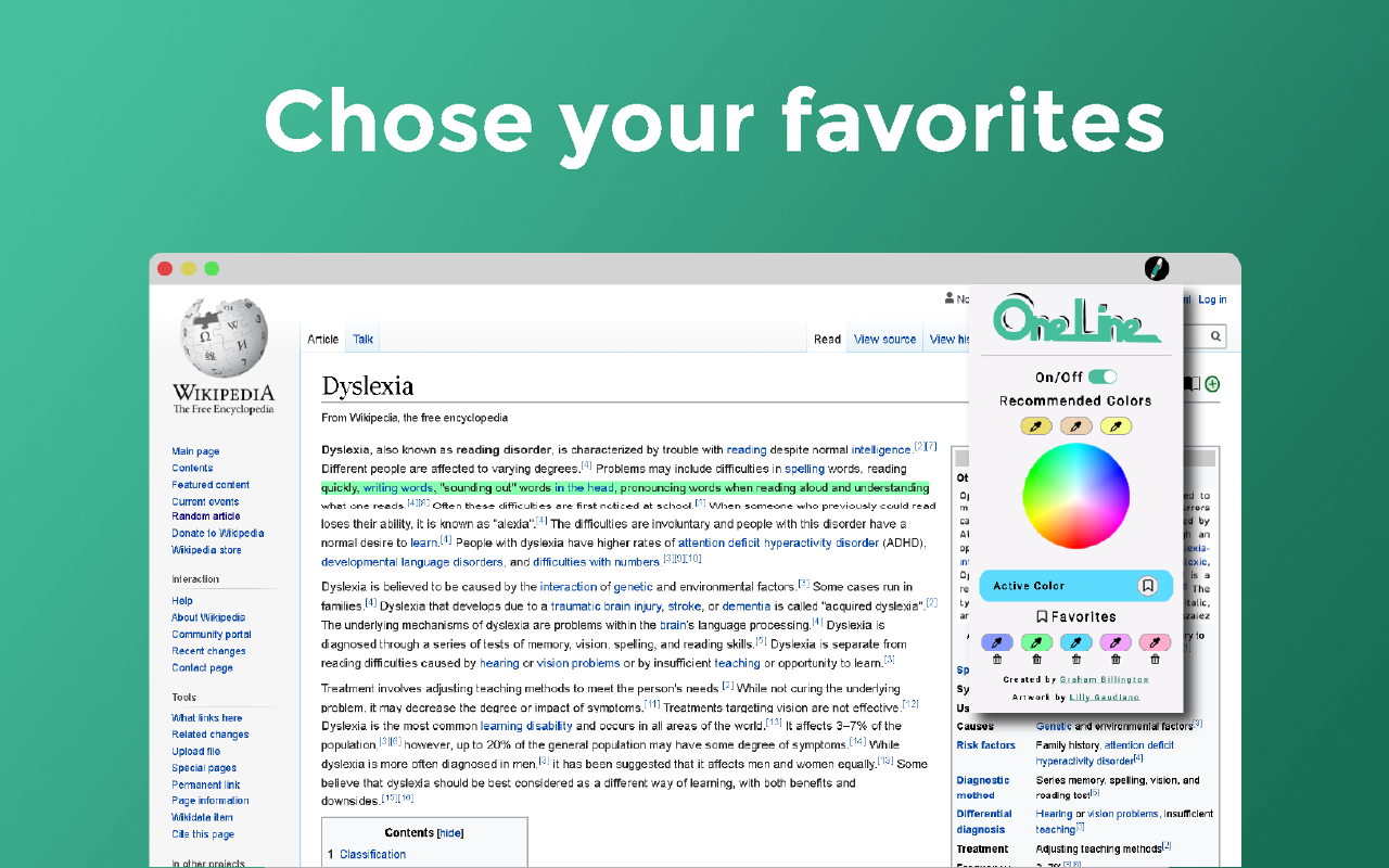OneLine chrome谷歌浏览器插件_扩展第1张截图