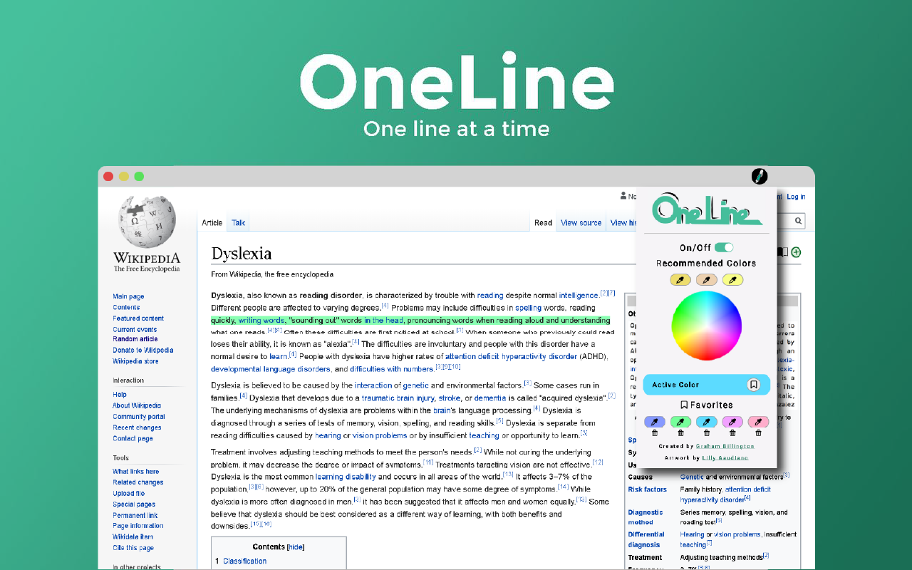 OneLine chrome谷歌浏览器插件_扩展第2张截图