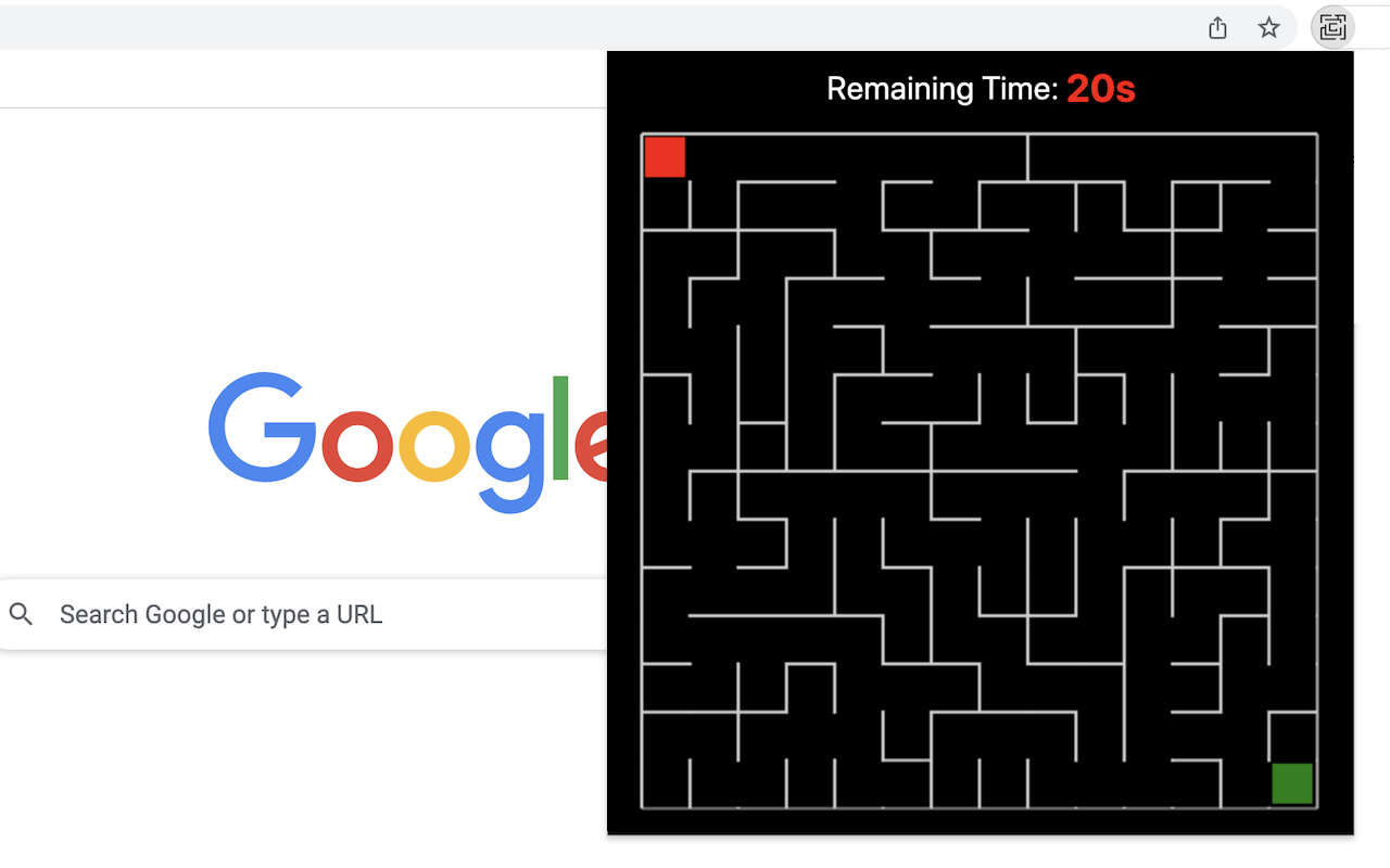 Maze chrome谷歌浏览器插件_扩展第4张截图