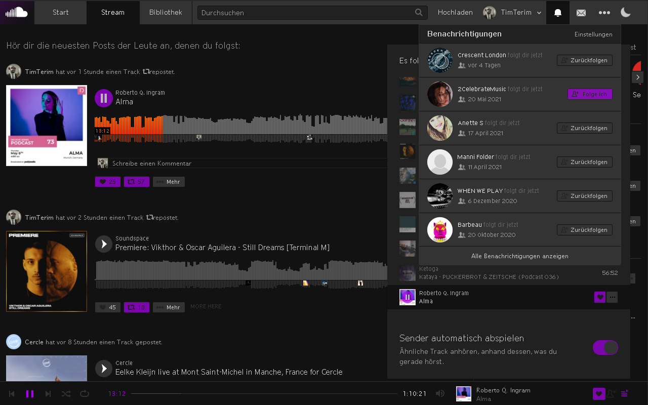Soundcloud Darker chrome谷歌浏览器插件_扩展第5张截图