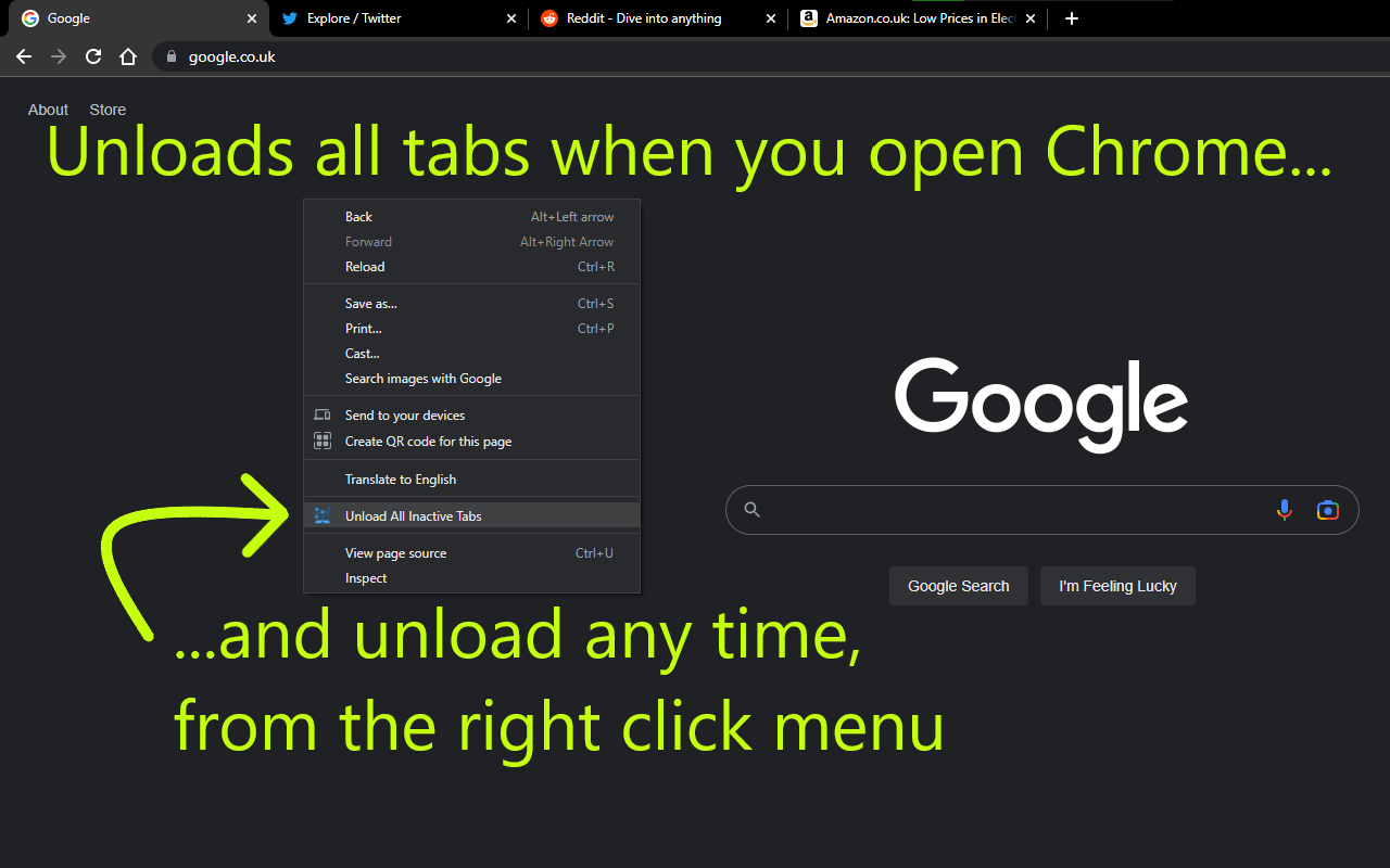 OnLoad Unload Tabs chrome谷歌浏览器插件_扩展第3张截图