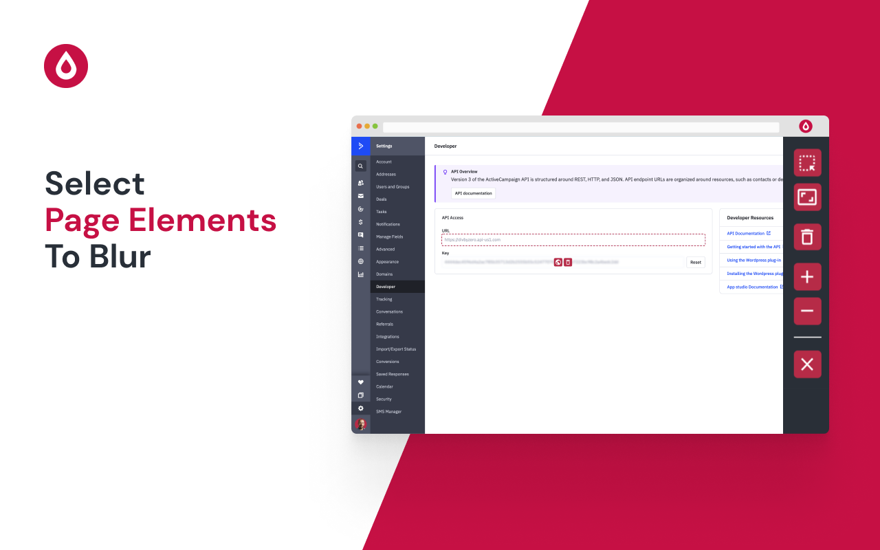 ZeroBlur chrome谷歌浏览器插件_扩展第1张截图