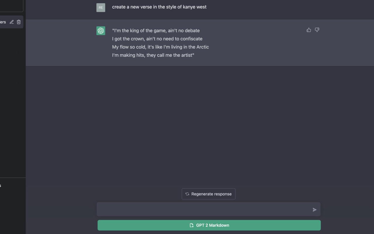 GPT2Markdown chrome谷歌浏览器插件_扩展第1张截图