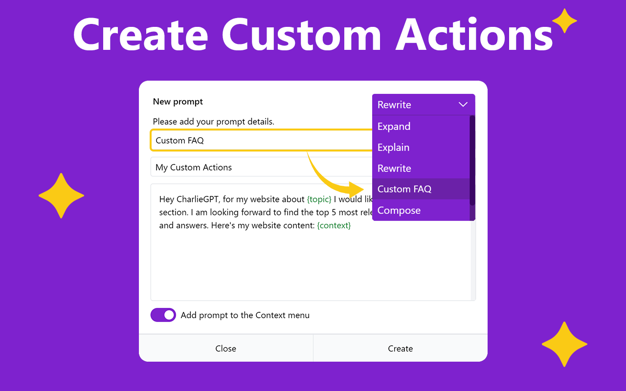 CharlieGPT chrome谷歌浏览器插件_扩展第4张截图