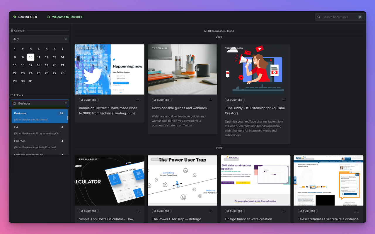 Rewind chrome谷歌浏览器插件_扩展第3张截图