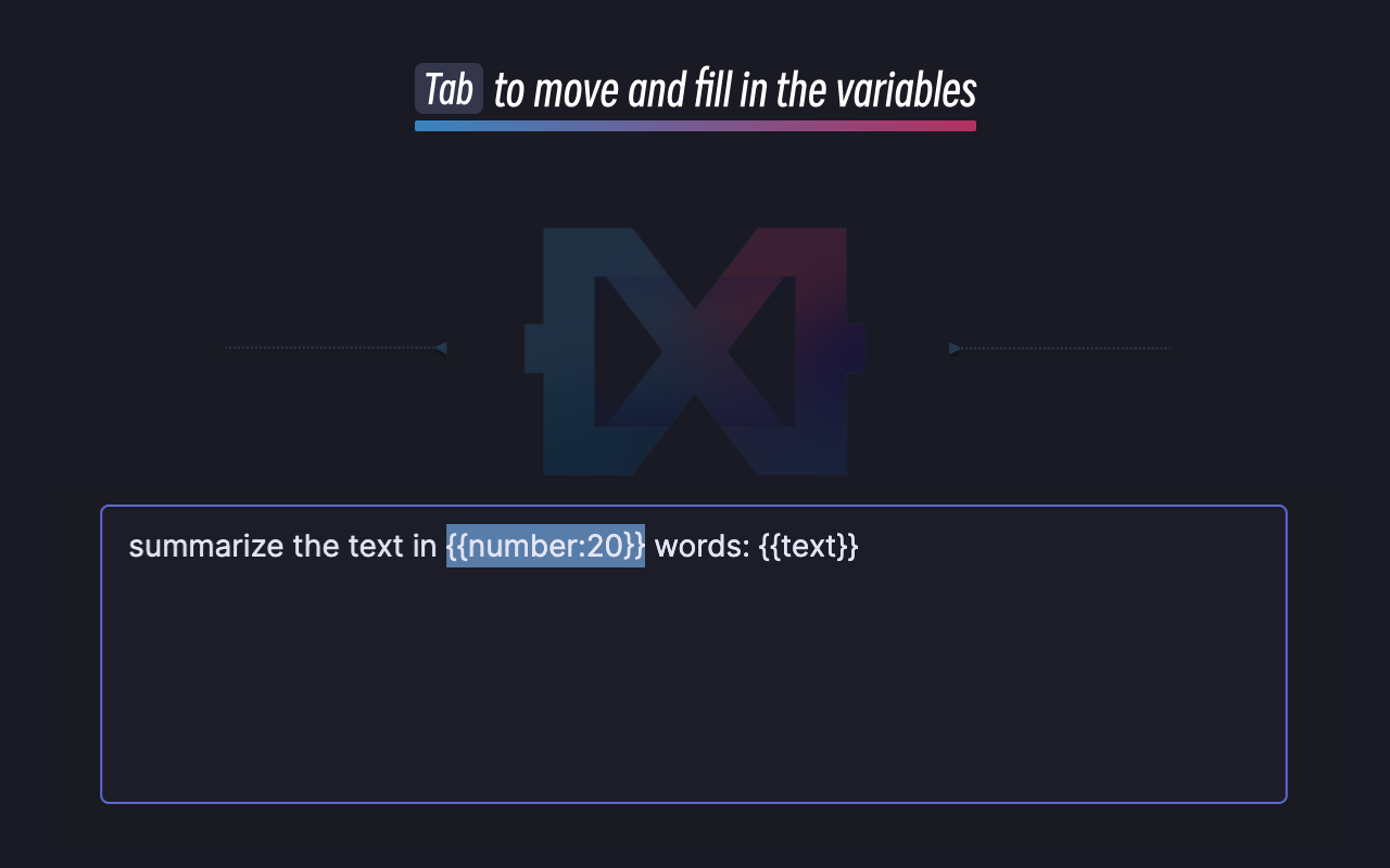 PromptSnippets chrome谷歌浏览器插件_扩展第3张截图