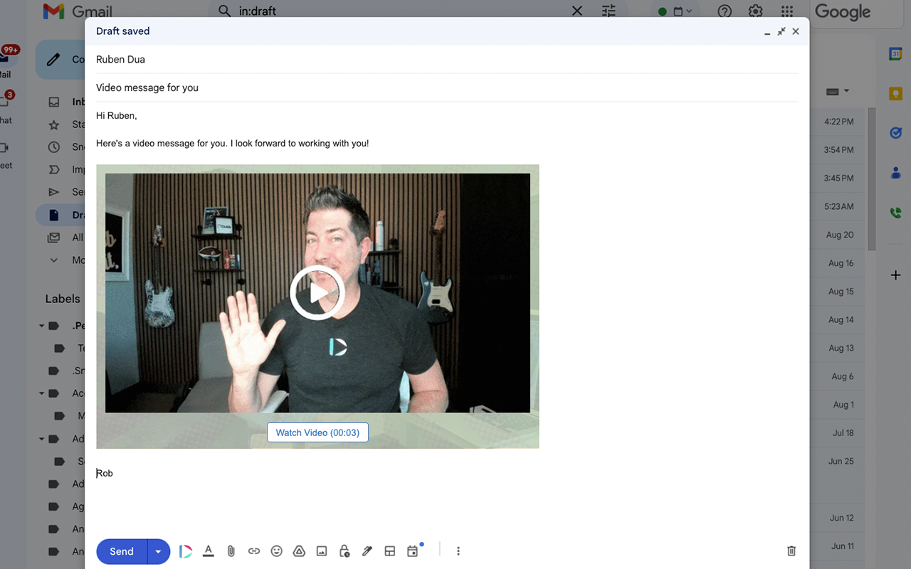 Screen Recorder, Webcam Recorder - Dubb Video chrome谷歌浏览器插件_扩展第2张截图