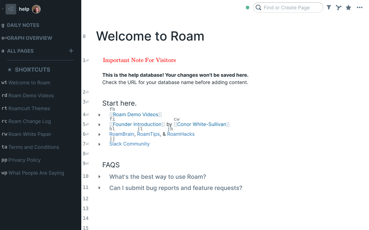 Roam Navigator chrome谷歌浏览器插件_扩展第1张截图