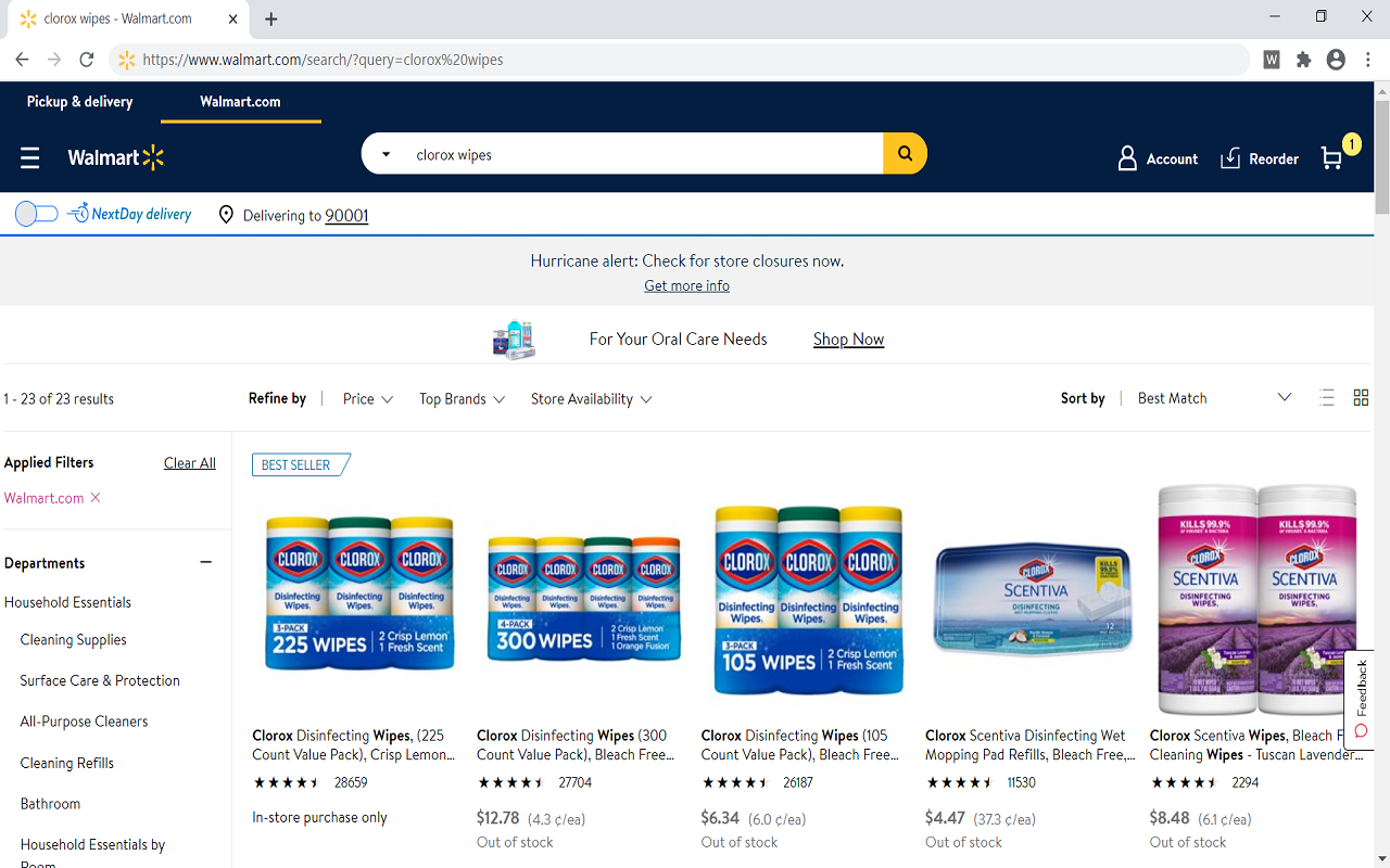 Walmart Only No Third Party Seller chrome谷歌浏览器插件_扩展第1张截图