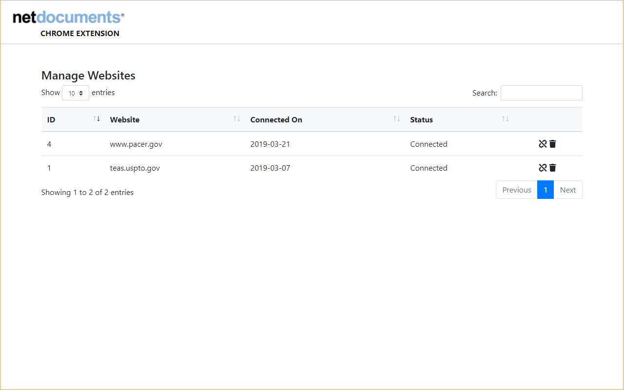 NetDocuments chrome谷歌浏览器插件_扩展第2张截图
