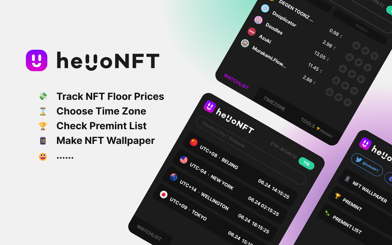 helloNFT chrome谷歌浏览器插件_扩展第1张截图