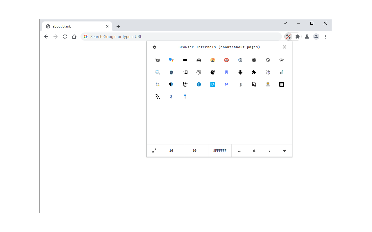 Browser Internals chrome谷歌浏览器插件_扩展第1张截图