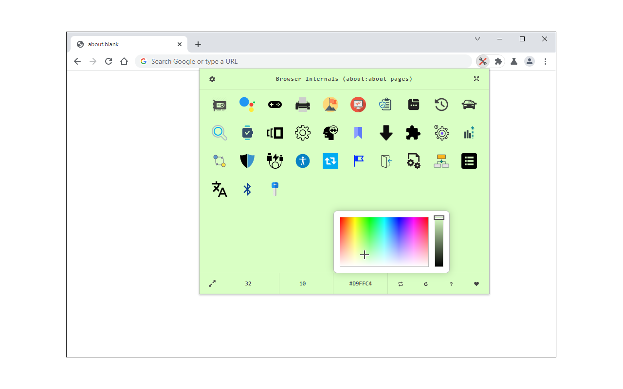 Browser Internals chrome谷歌浏览器插件_扩展第2张截图